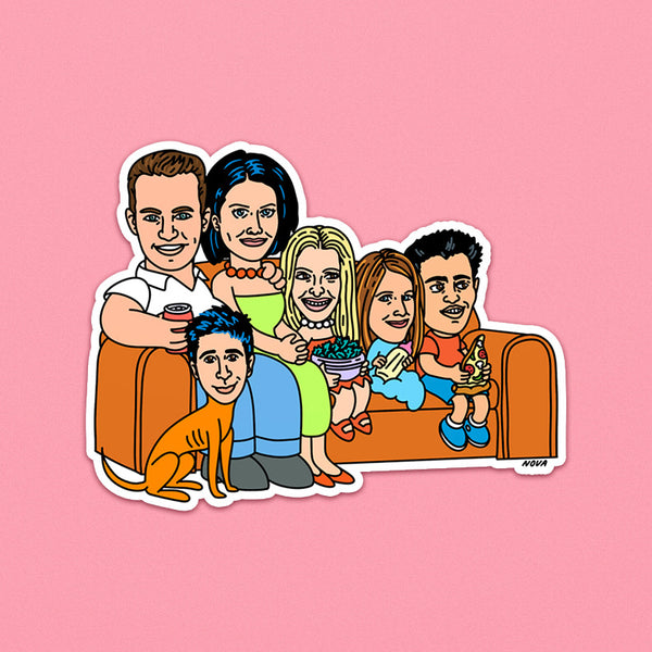 The Friendsons Sticker