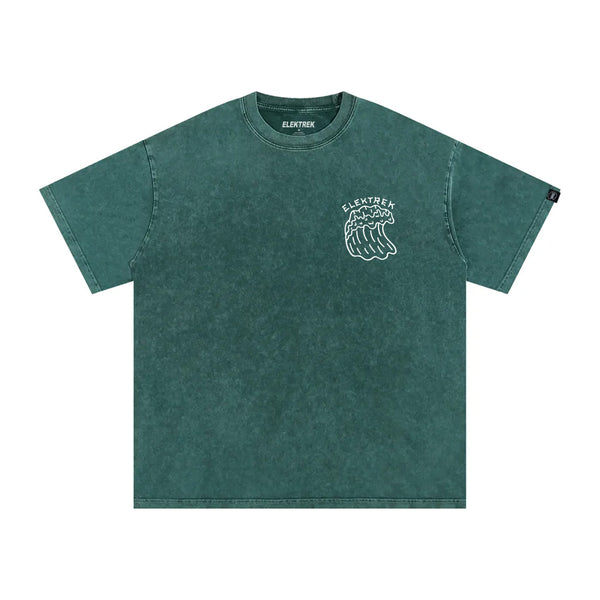 Cool Girls - Green Stone Wash Tee