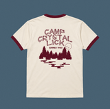 Camp Cyrstal Lick Ringer T-Shirt