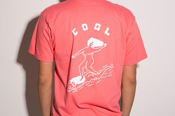 Cool Girls - Coral T - Shirt - Elektrek Clothing