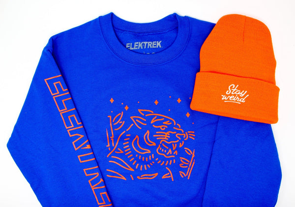 Elektrek Tiger 17' - Crewneck - Elektrek Clothing