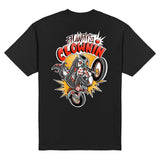 FNC Clown Black Tee - Elektrek Clothing