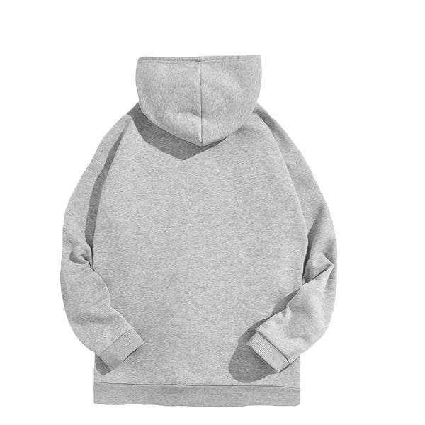 FNC Logo Grey Hoodie - Elektrek Clothing