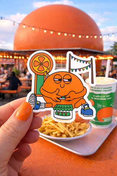 Montreal Orange Julep Sticker