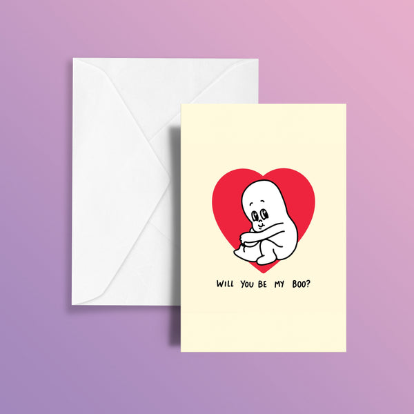 Will You Be My Boo Greeting Card
