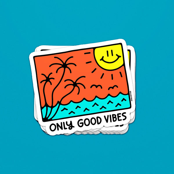 Only Good Vibes Sticker